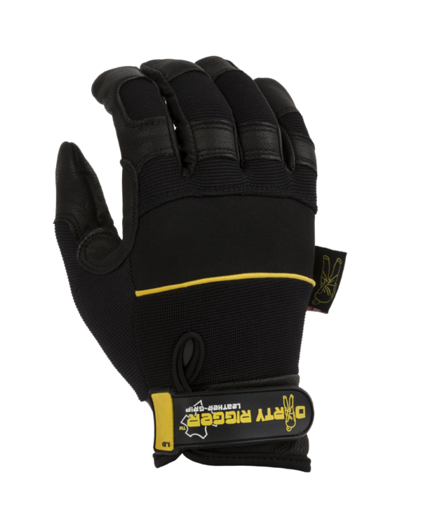 Dirty Rigger Leather Grip Glove M/L Gants de manutention robustes Leather Grip M/L DTY-LGRIPMV2 / DTY-LGRIPLV2
